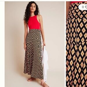 Maeve (anthropologie) Abstract Maxi Skirt
